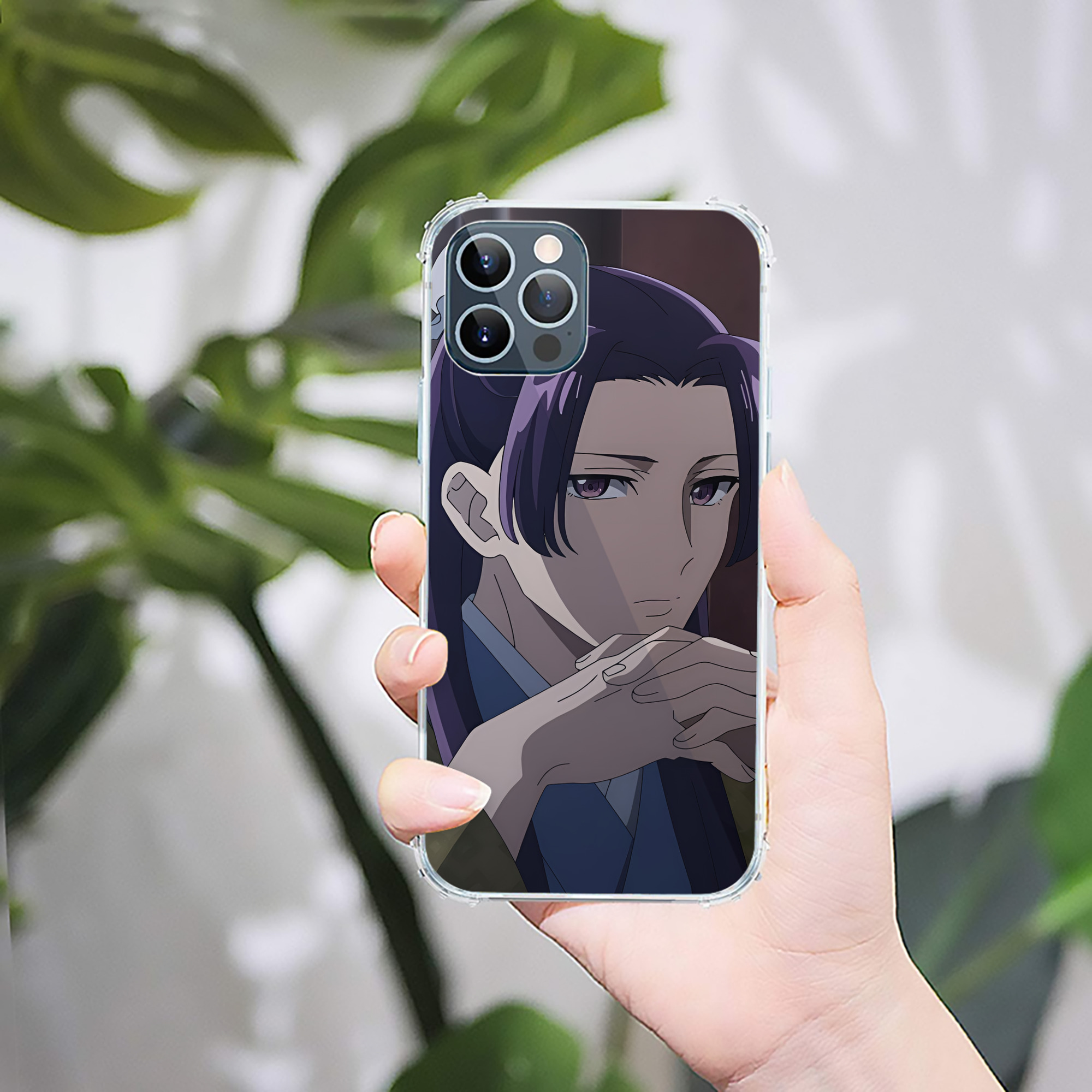 （画像用） 薬屋のひとりごと The Apothecary Diaries 【iPhone 12シリーズ対応】透明スマホケース（クリアソフトケース）